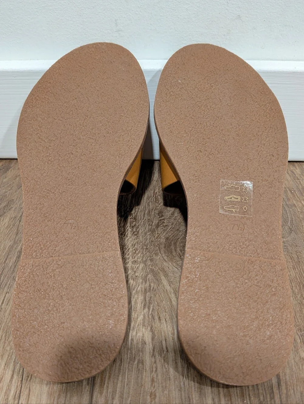 Madewell The Boardwalk Post Slide Sandal 7.5